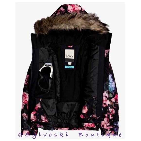 🔥ROXY American Pie Snow Jacket for Girls NWT - Picture 4 of 7